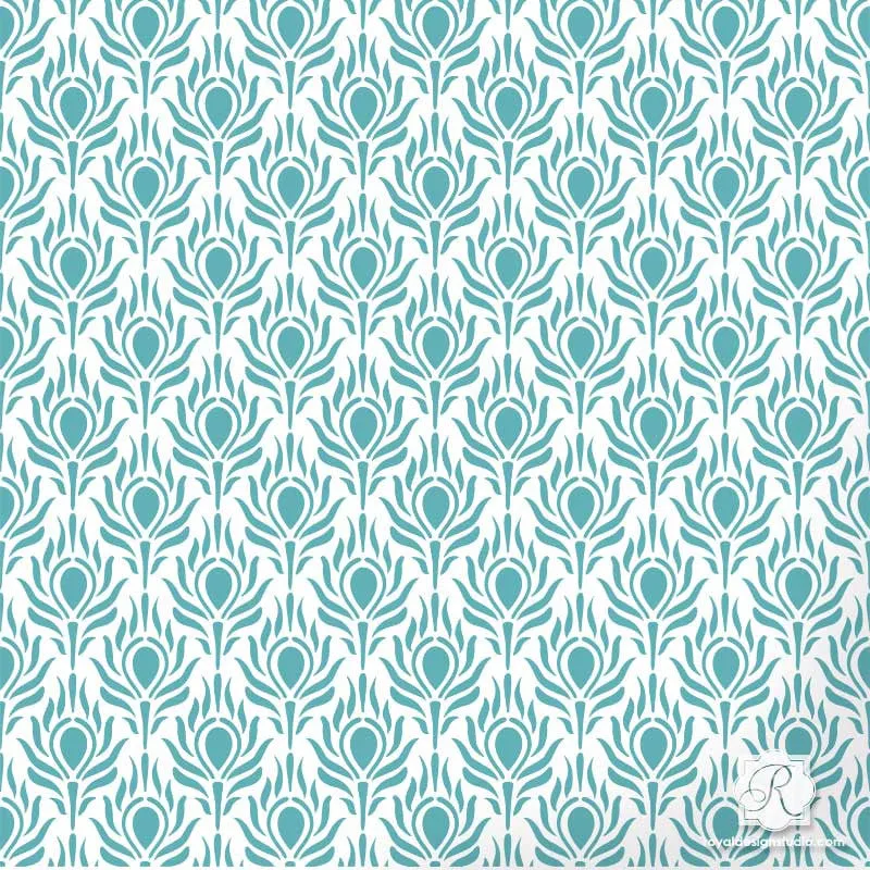Peacock Fancy Craft Stencil
