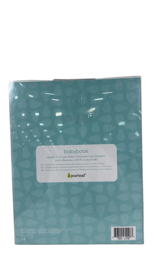 Pearhead Baby Memory Book, Polka Dot