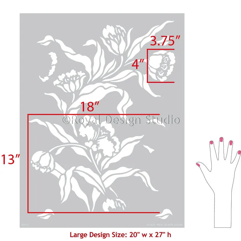 Phoebe's Tulip Stencil