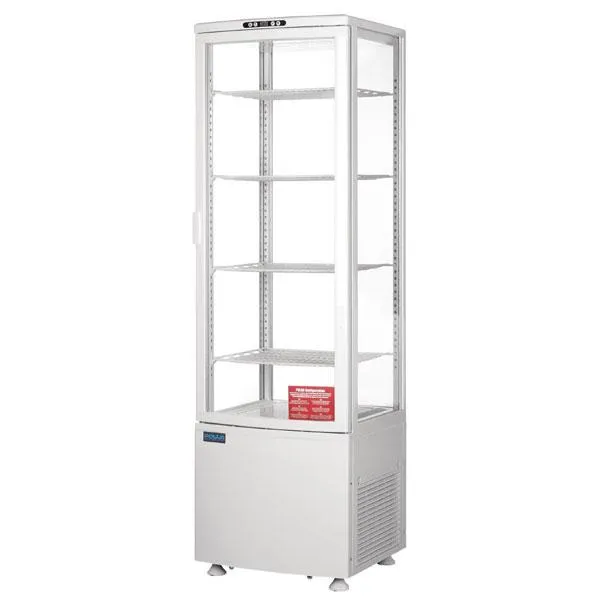 Polar 235L C-Series Curved Door Display Fridge
