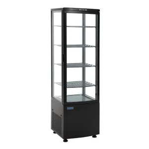 Polar 235L C-Series Curved Door Display Fridge