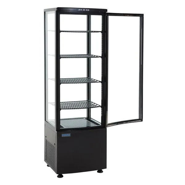 Polar 235L C-Series Curved Door Display Fridge