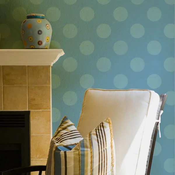 Polka Party Wall Stencil