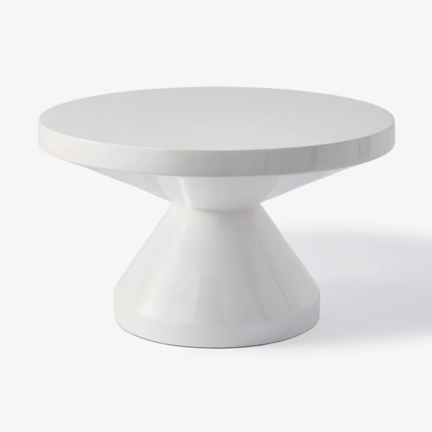 Polspotten | Zig Zag Coffee Table - White
