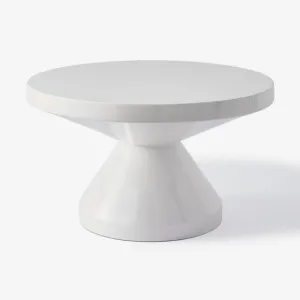 Polspotten | Zig Zag Coffee Table - White