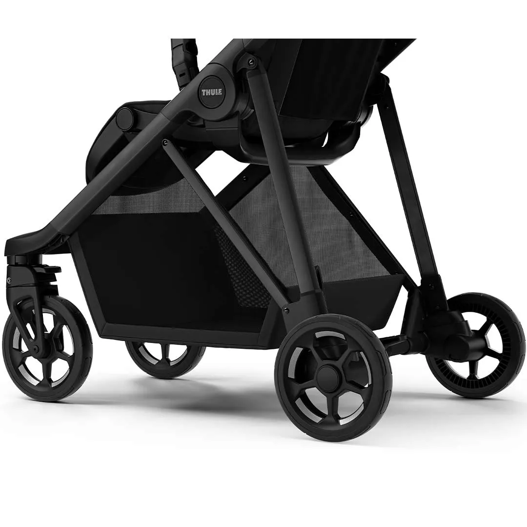 [Preloved] Thule Shine Pushchair - Black/Grey Melange