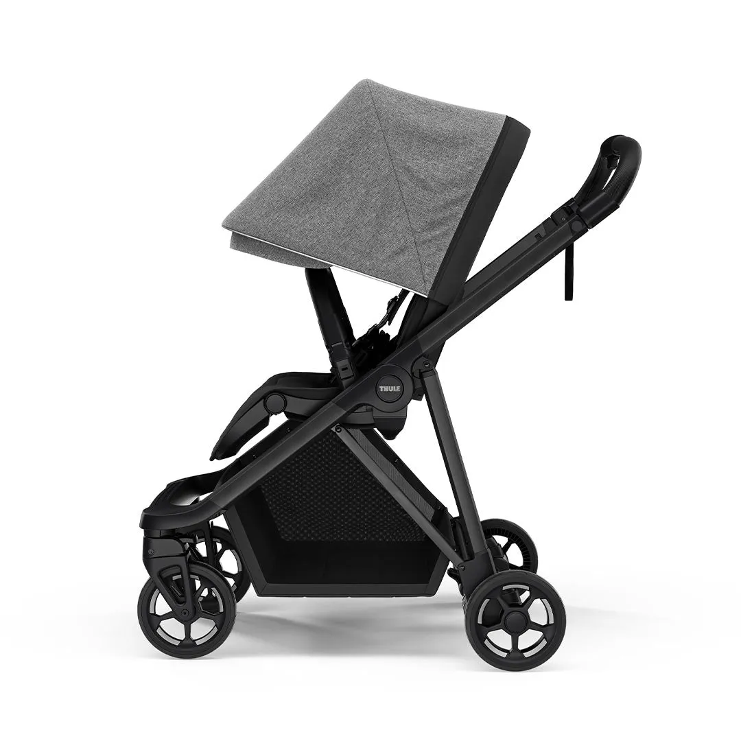 [Preloved] Thule Shine Pushchair - Black/Grey Melange