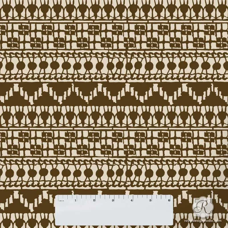 Primitivo Lace Craft Stencil