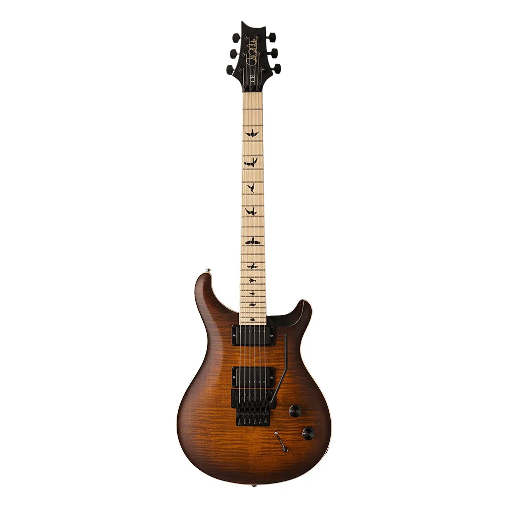 PRS CE24 Dustie Waring Signature Electric Guitar Floyd Rose - Burnt Amber Wrap Burst