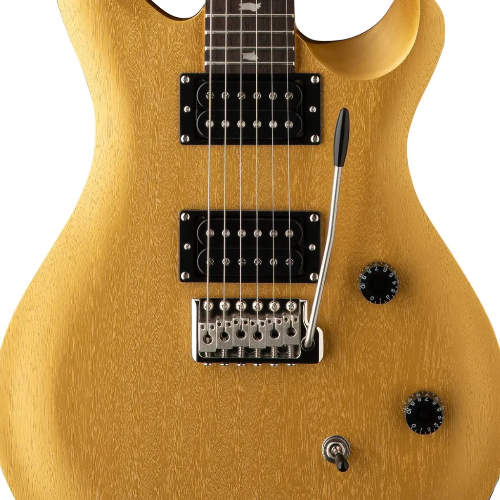 PRS SE CE24 Standard Satin Electric Guitar - Metallic Gold