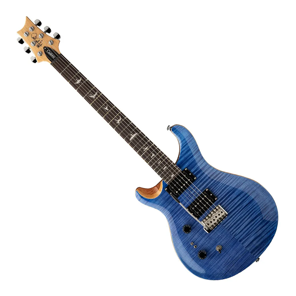 PRS SE Custom 24 08 LH, Faded Blue