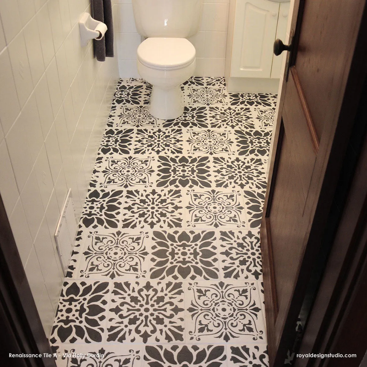 Renaissance Tile Stencils Set A