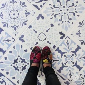 Renaissance Tile Stencils Set A