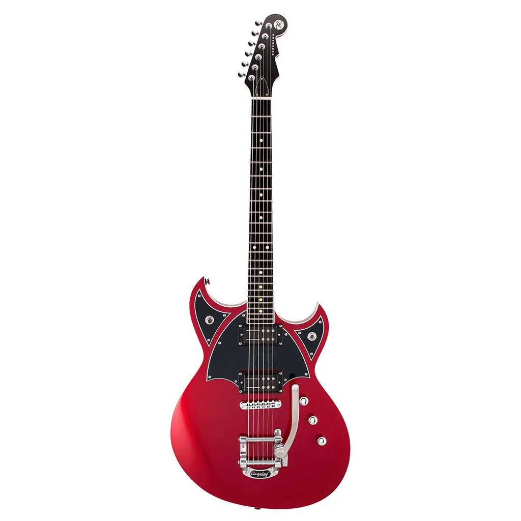 Reverend Reeves Gabrels Spacehawk Guitar - Metallic Red