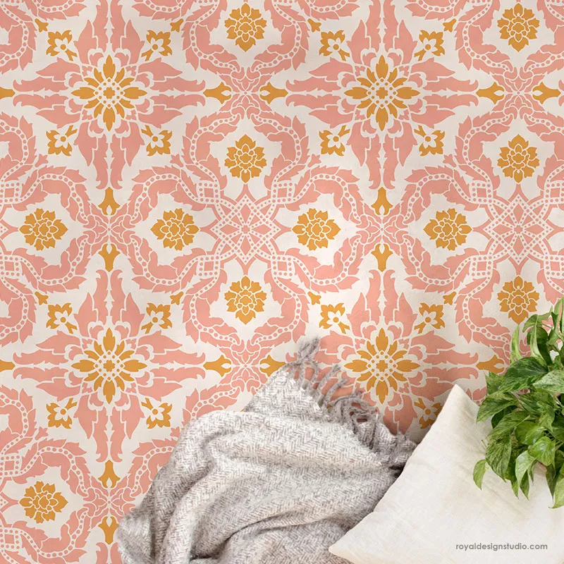 Santiago Tile Stencil
