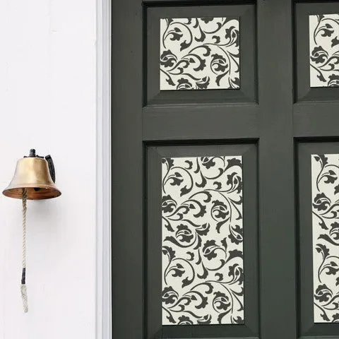 Scrollallover Furniture Stencil
