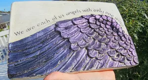 SET WINGS WALL ART