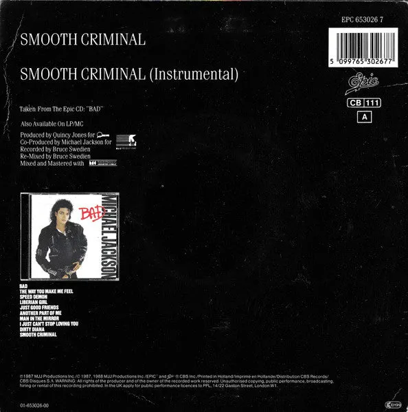 Smooth Criminal