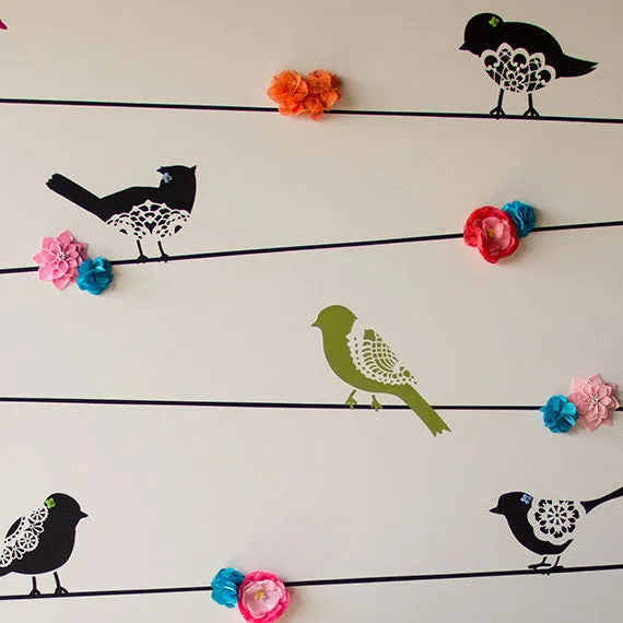 Sweet Tweets Lace Bird Sets A & B