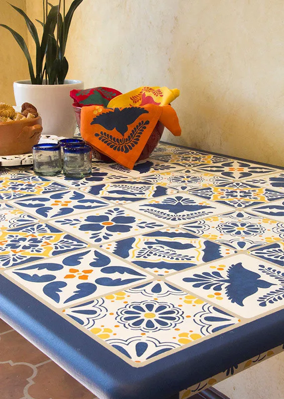 Talavera Tiles Wall & Furniture Stencils