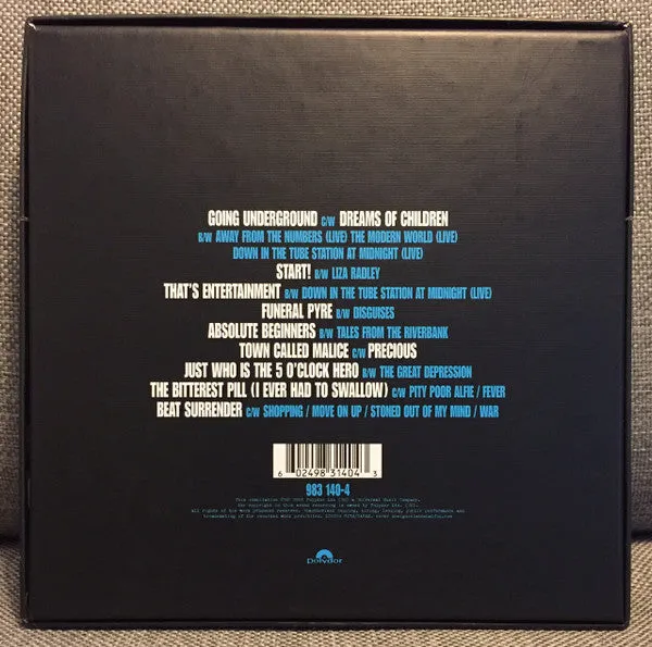 The Singles 1980-82  Limited Edition Boxset