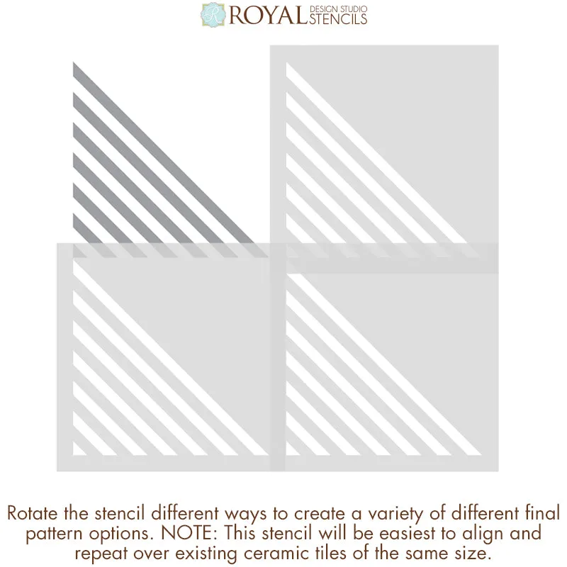 Tile Your Way Tile Stencil