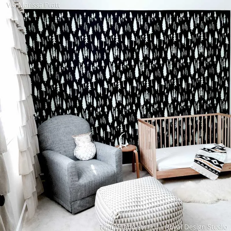 Timberland Bonnie Christine Wall Stencil