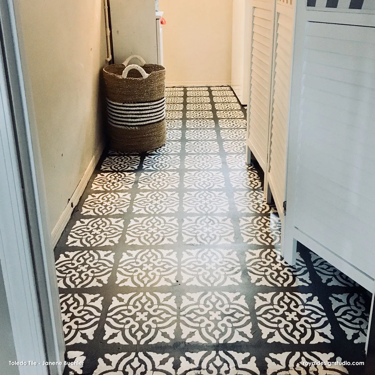 Toledo Tile Stencil