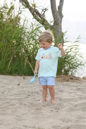 Trotter Street Kids Beach Bulldover Short Set