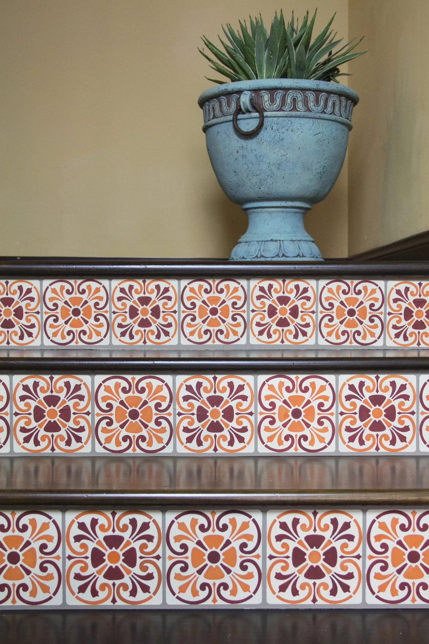 Tuscan Tile Stencil