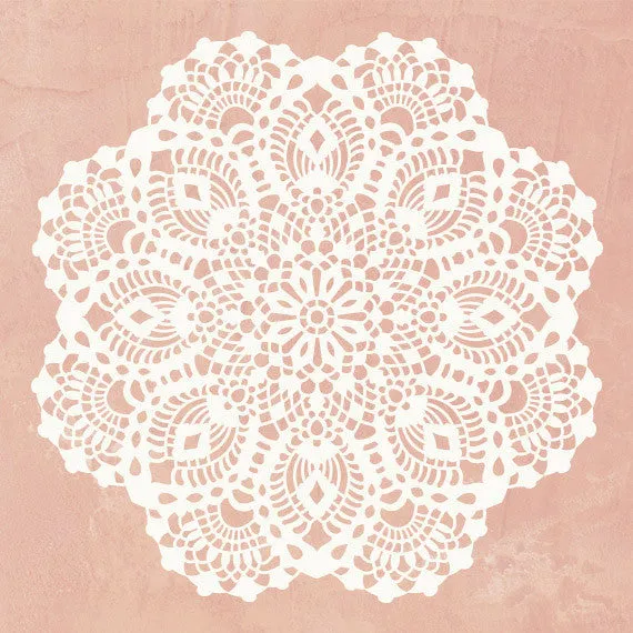 Victoria Lace Doily Stencil