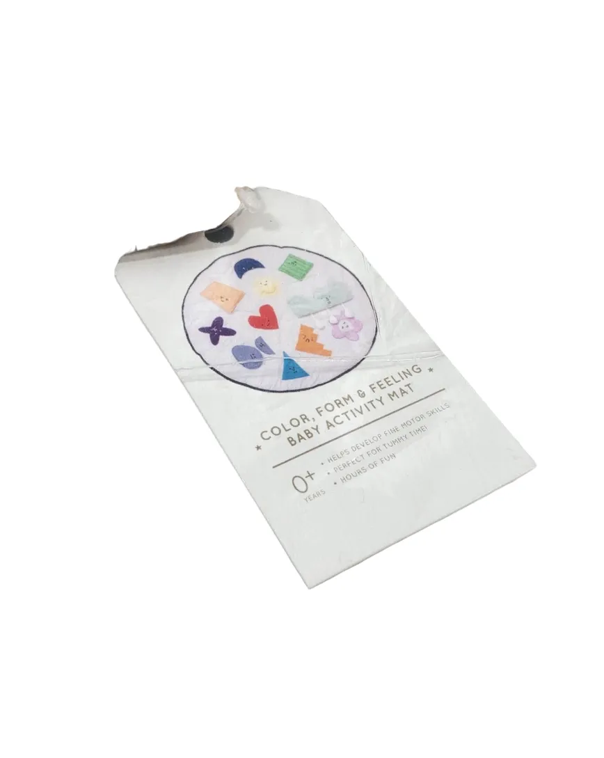 Wonder and Wise Colors Forms And Feelings Baby Activity Mat