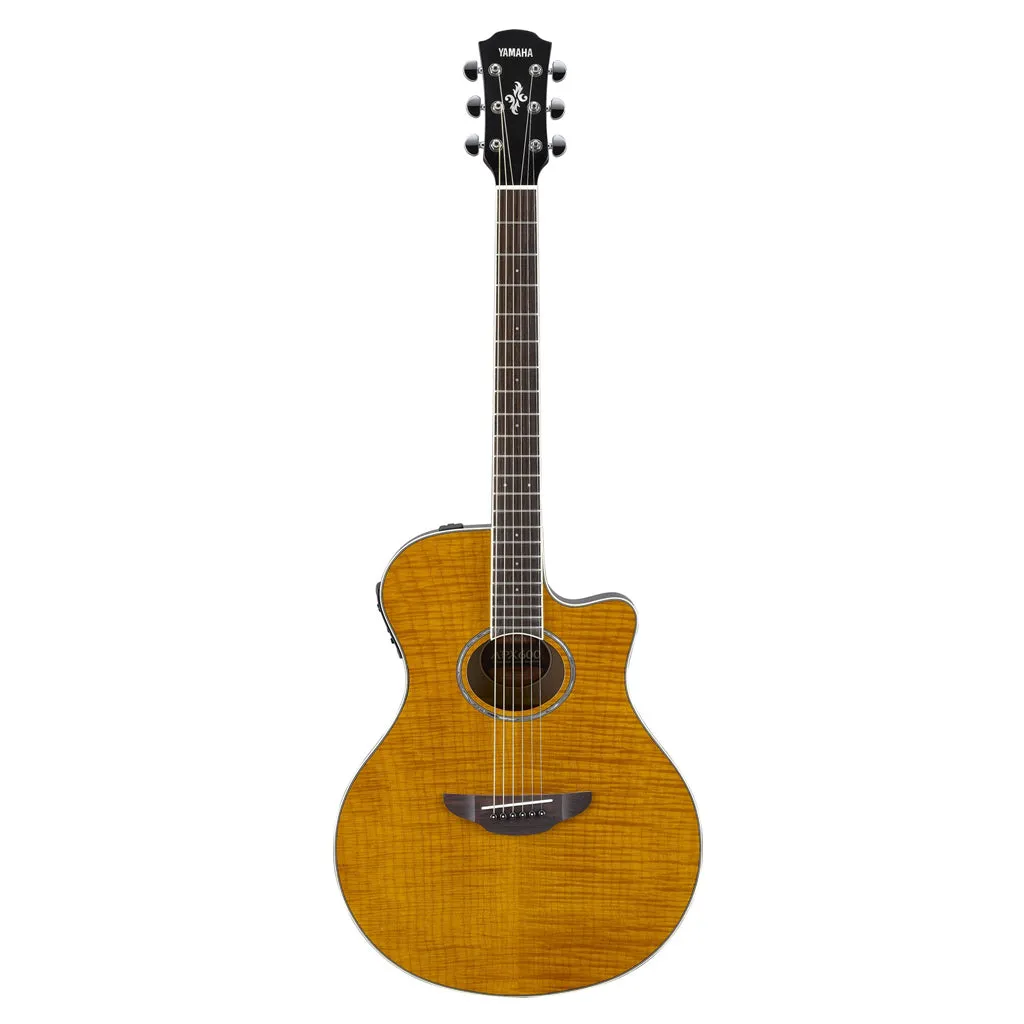 Yamaha APX600FM Amber Flamed Maple Acoustic-Electric Guitar