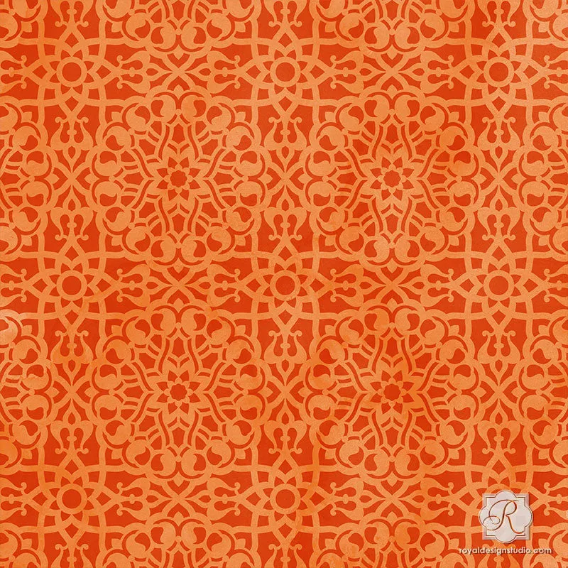 Zahara Moroccan Craft Stencil